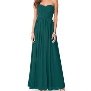 Azazie Jada Bridesmaid Dress in Pine